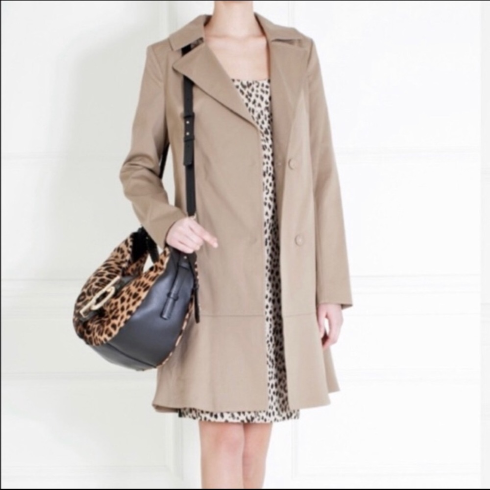 diane von furstenberg trench coat